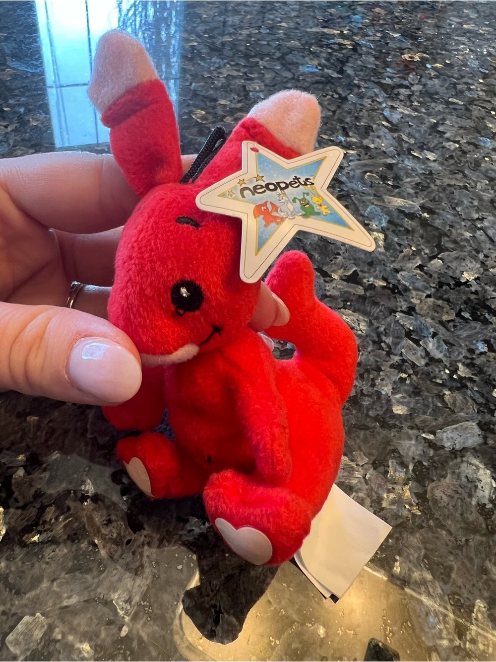 McDonald’s Neopets Red Blumaroo Plushie